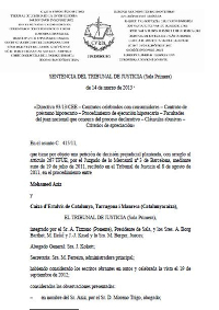 Sentencia Europa Hipotecas 2013
